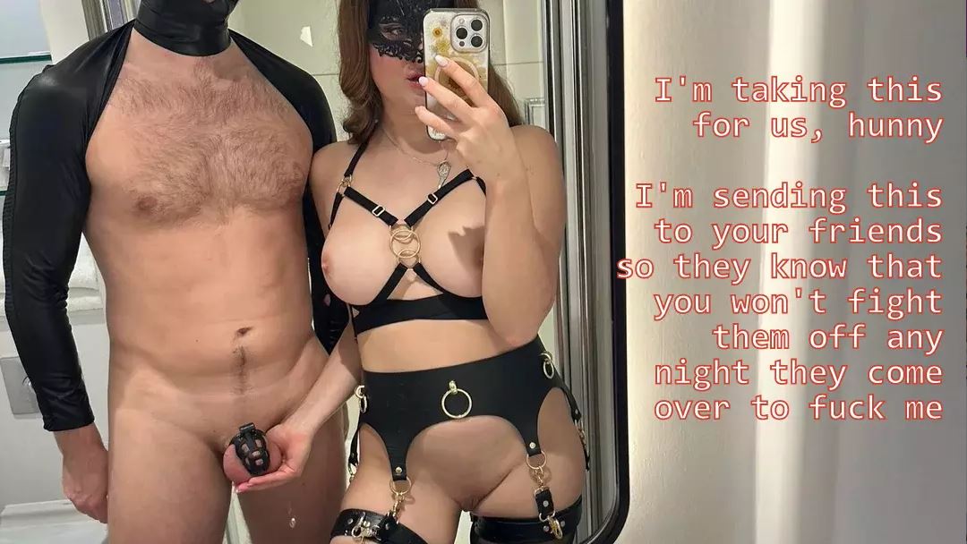 wifesharing texts submitted by users hotwife cuckold cuckold humiliation cuckold stories hotwife challenge cuckold bull  hotwife caption Shes looking for strong bulls to overpower her 