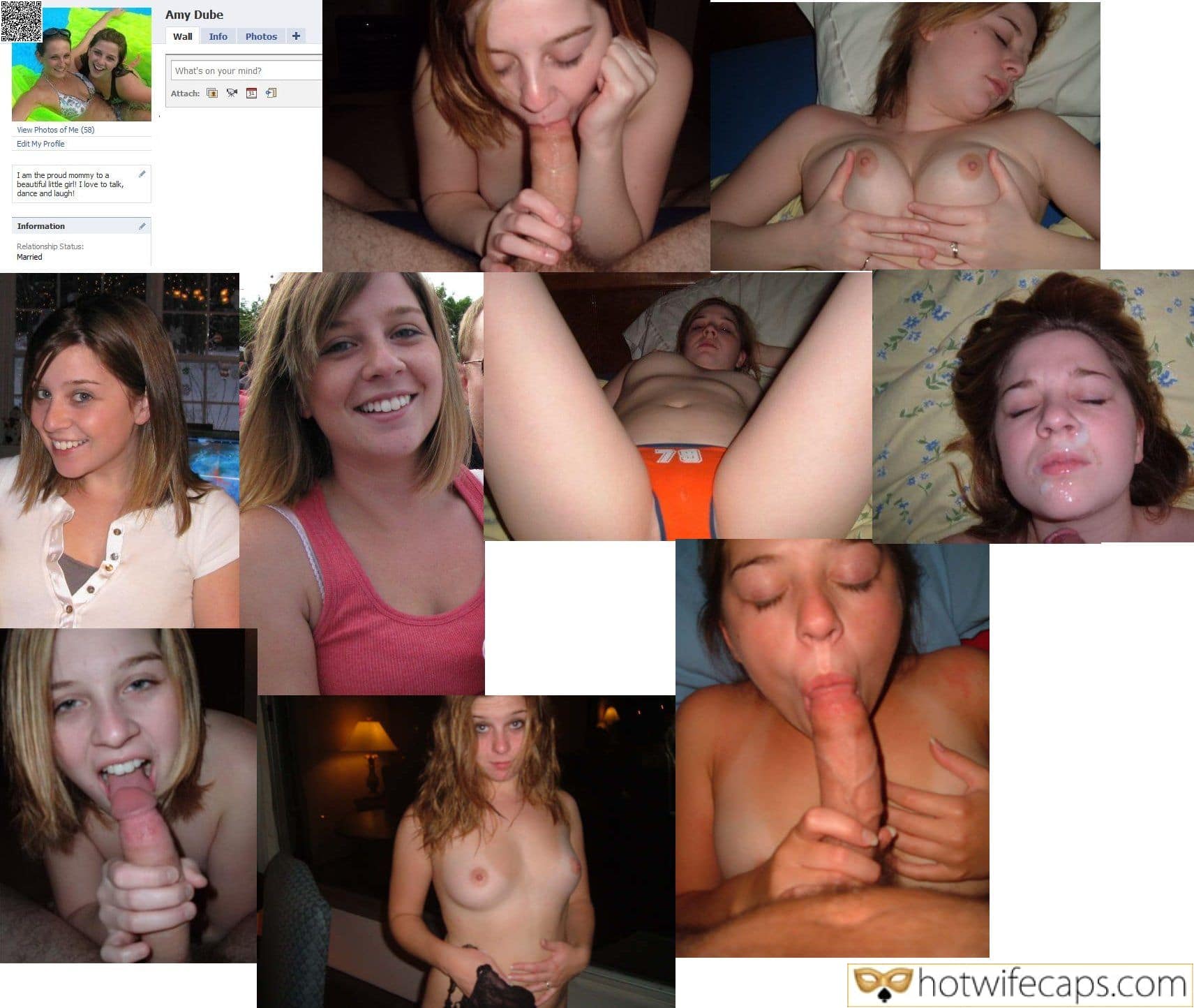 Wife Sharing Tips Texts Submitted by Users 🔥 Sexy Memes My Favorite Humiliation Flashing Dirty Talk Cum Slut Bully Bull hotwife caption: I am the proud mommy to a beautiful little girl! I love to talk, dance and laugh! Information Relationship Status: Married Amy Dube Wall Info Photos + What’s on your mind? Amy Is a Sexy Young Hotwife