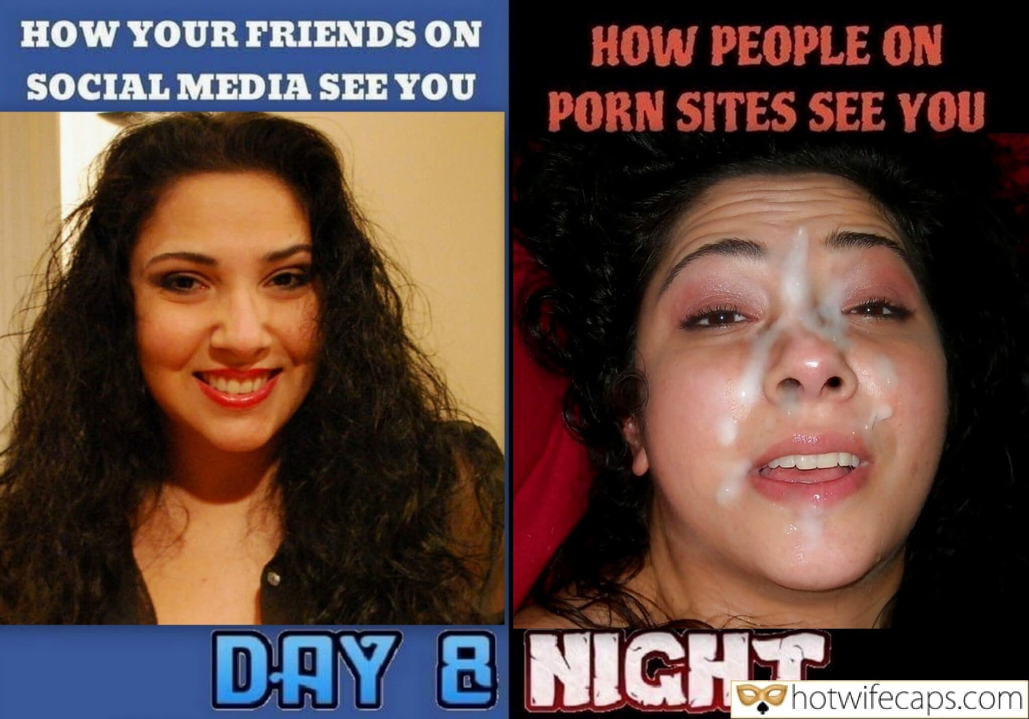 Hot Wife During Day and Night