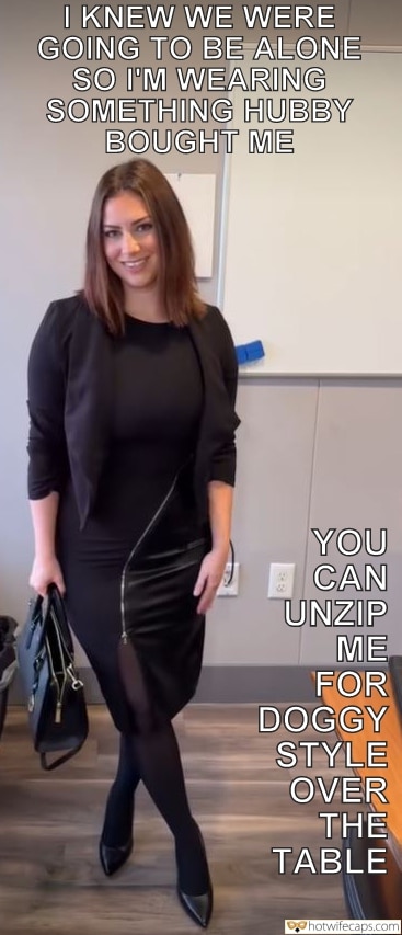 submitted by users hotwife cuckold make up dirty talk cheating captions boss cuckold  hotwife caption Sexy wife is dressed to cheat