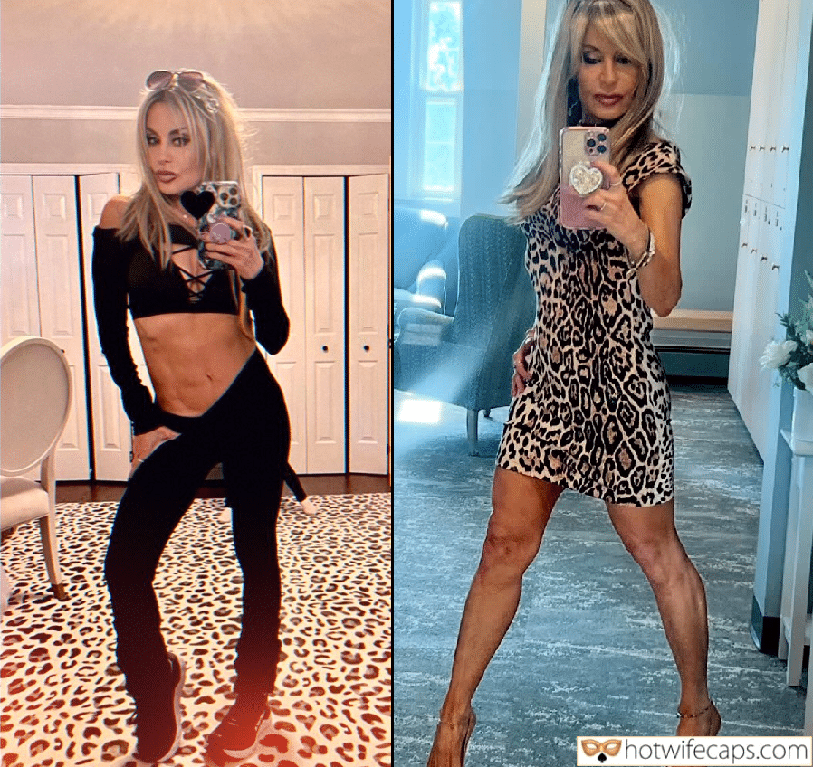 Flashing Blondie Wifey