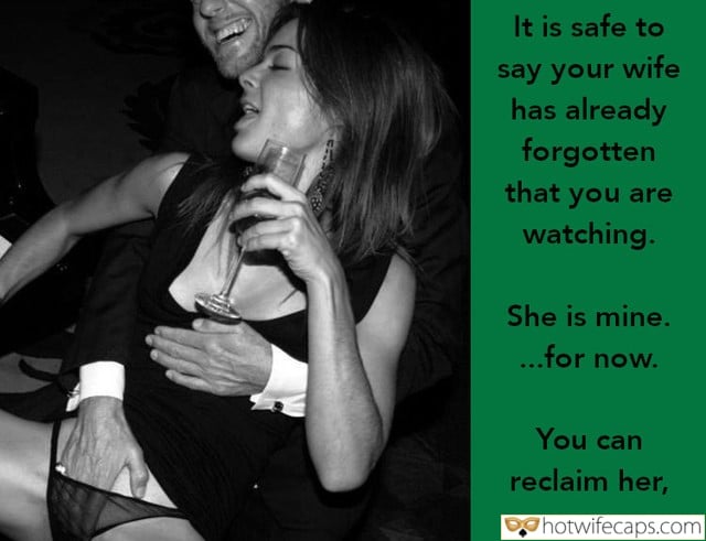 tips texts submitted by users my favourite wife masturbating wife handjob wife flashing cum dump  hotwife caption It is safe to say your wife has already forgotten that you are watching