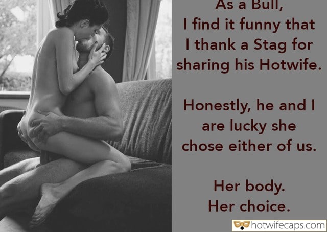 Tips Texts Submitted by Users 🔥 My Favorite Flashing Cuckold Stories Cuckold Cleanup Cheating Bully Bull Bottomless hotwife caption: As a Bull, I find it funny that I thank a Stag for sharing his Hotwife. Honestly, he and I are lucky she chose either of us. Her body. Her choice. Ebony hotwife captions xxx Bull Is Fucking Slender HotWife