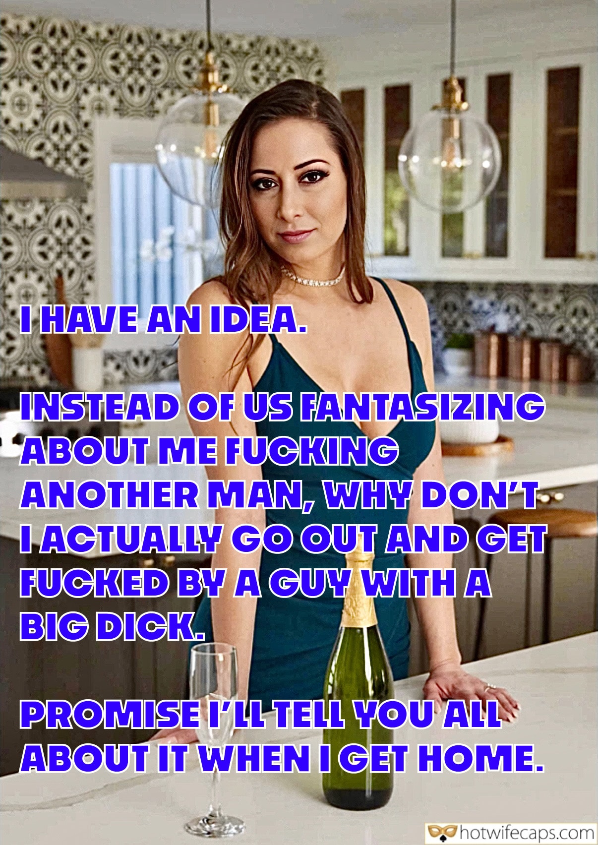 wifesharing submitted by users dirty talk cum dump cuckold stories cuckold bull bigger dick  hotwife caption Sounds like a fantastic plan