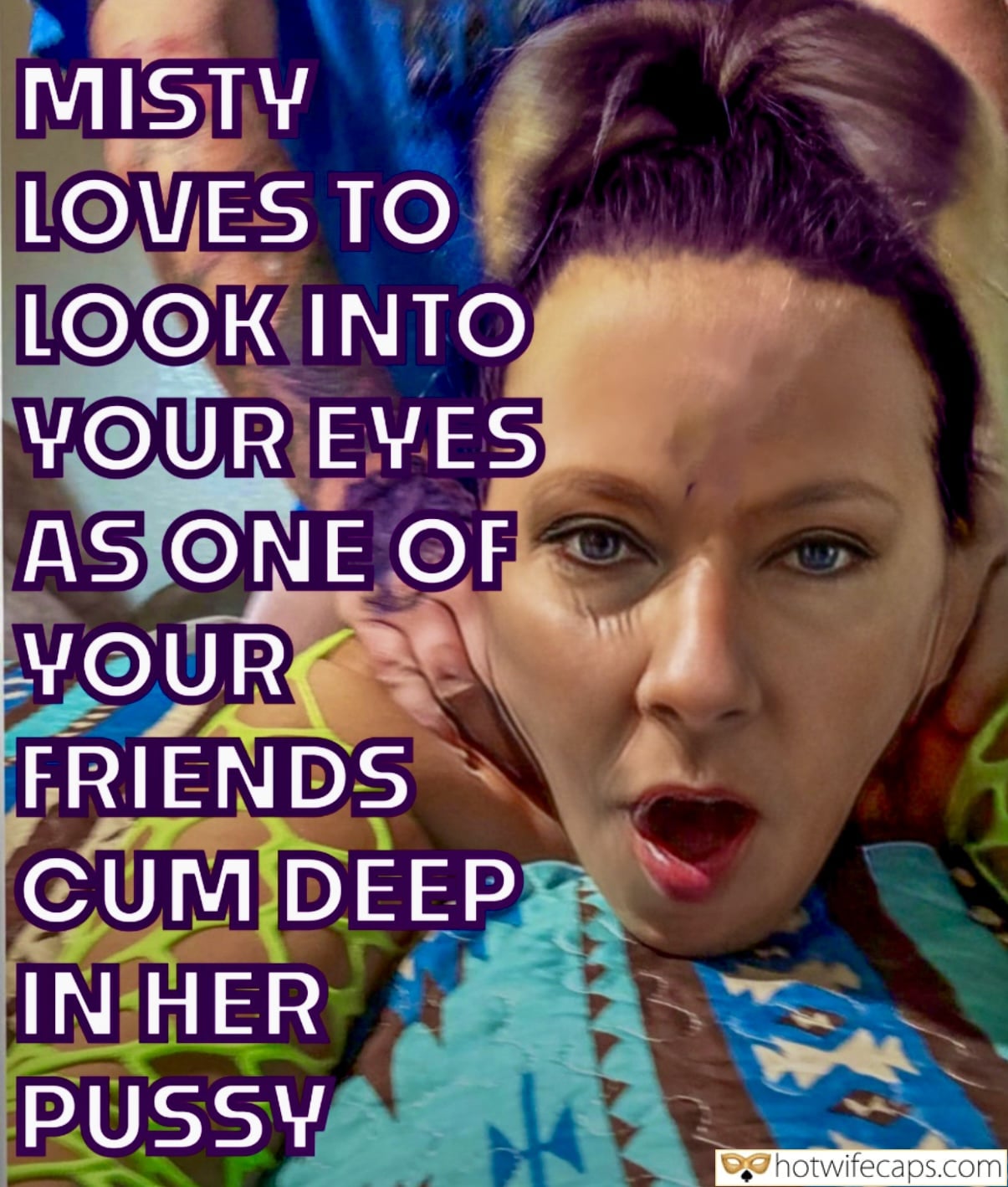 wifesharing submitted by users cum dump cuckold stories  hotwife caption Happy slut is riding a cock