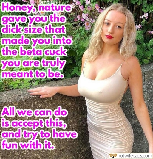Small Dick Beta Cuckold Caption