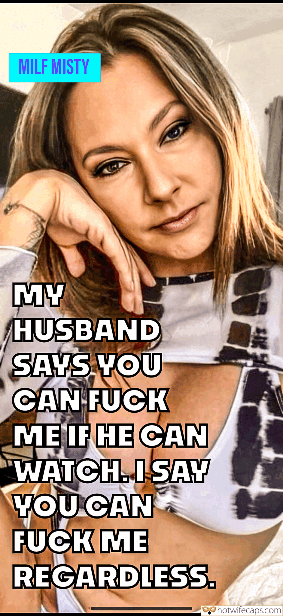 wifesharing submitted by users cum dump cuckold stories cuckold bull bigger dick bbc cuckold captions  hotwife caption One way or the other, she’s going to fuck him