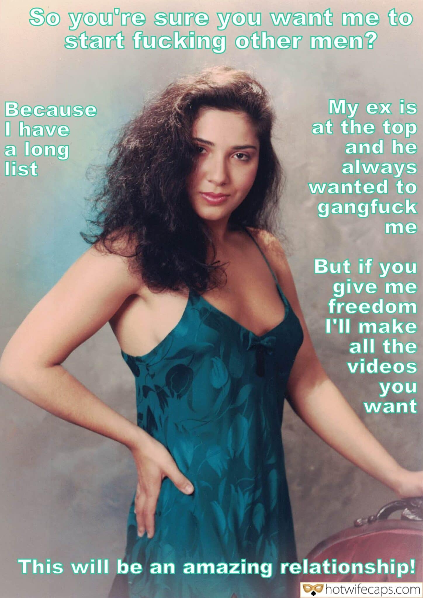 wifesharing submitted by users hotwife cuckold ex bf dirty talk hotwife challenge cuckold bull  hotwife caption She wants to have an amazing hotwife relationship