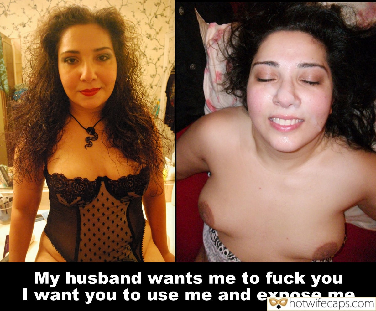 wifesharing submitted by users my favourite make up wife flashing dirty talk cum dump cuckold bull bottomless  hotwife caption Use her and expose her