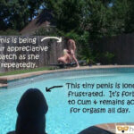 chastity nude caption