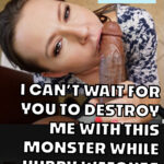 ruined pussy captions