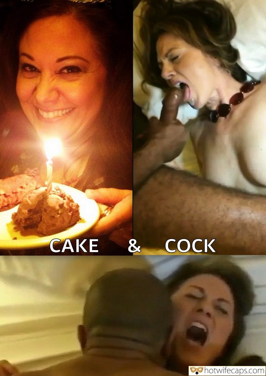 Wife Sharing Submitted by Users 🔥 Sexy Memes It's too big Cuckold Stories Bully Bull Bottomless Blowjob Bigger Cock hotwife caption: CAKE & COCK!!! Give Her a Birthday Present She’ll Never Forget