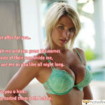 gentle femdom caption