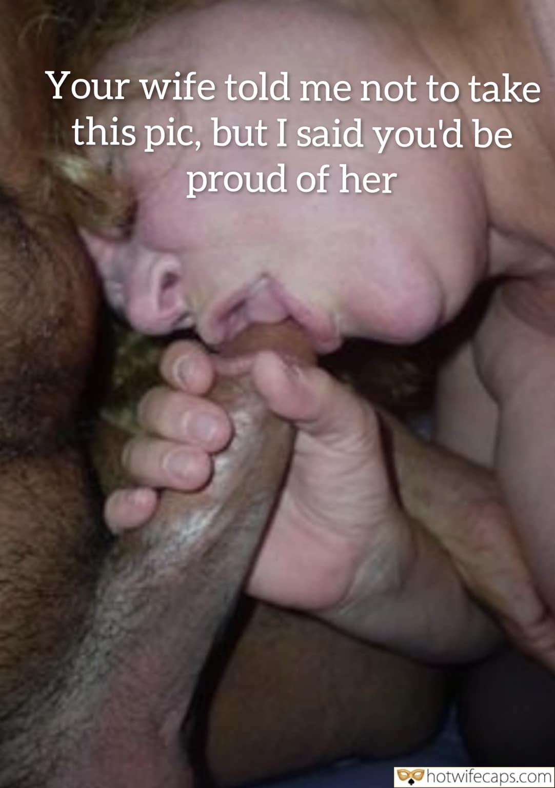 Submitted by Users 🔥 My Favorite Humiliation Flashing Creampie Bully Bull Bottomless Blowjob Bigger Cock hotwife caption: … but I said you’d be proud of her. Your Wife Told Me Not to Take This Pic