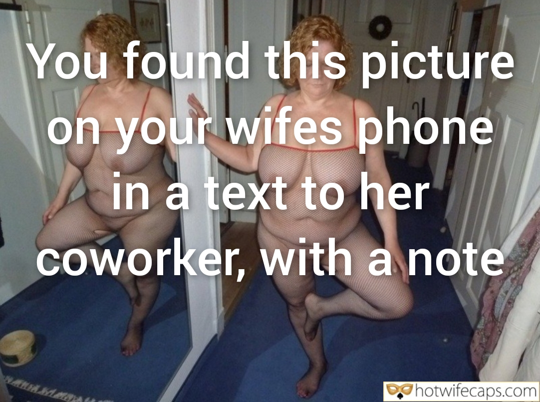 Submitted by Users 🔥 No Panties My Favorite It's too big Getting Ready Flashing Dirty Talk Cum Slut Bottomless hotwife caption: You found this picture on your wife’s phone in a text to her coworker, with a note. BBW and Her Home Outfit