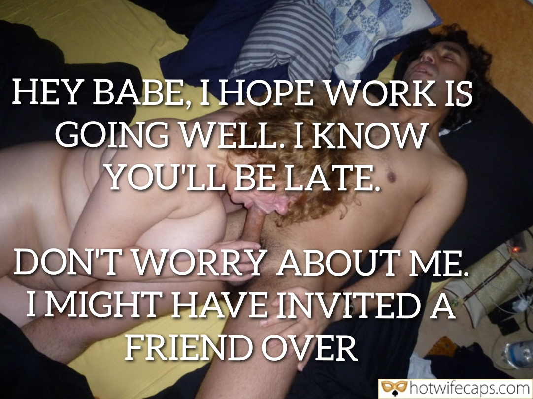 Submitted by Users 🔥 My Favorite Dirty Talk Cum Slut Cheating Bully Bull Bottomless Blowjob Bigger Cock hotwife caption: HEY BABE, I HOPE WORK IS GOING WELL. I KNOW YOU’LL BE LATE. DON’T WORRY ABOUT ME. I MIGHT HAVE INVITED A FRIEND OVER… Sexy Housewife Is Sucking Her Neighbor’s Dick