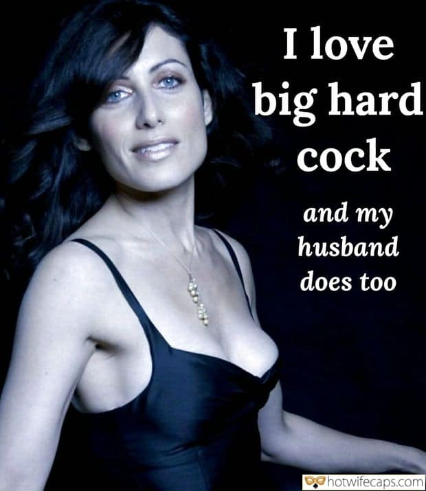 Submitted by Users 🔥 My Favorite Getting Ready Flashing Femdom hotwife caption: I love big hard cock and my husband does too. She Loves Big and Hard Cock