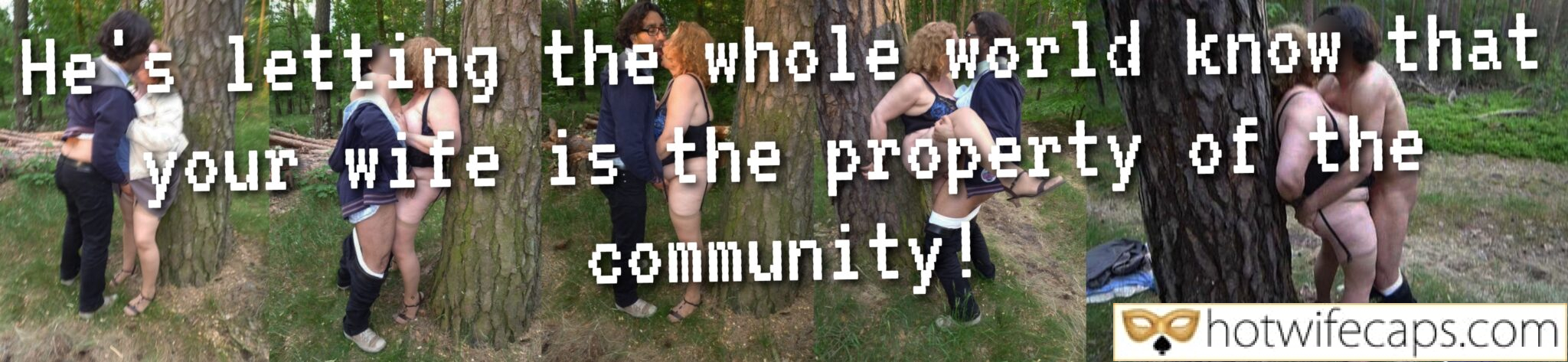 Wife Sharing Submitted by Users 🔥 Cuckold Stories Bull hotwife caption: The sun filters through the trees, casting dappled shadows on the grass as I stand there, my heart pounding. I can feel the weight of the moment, the raw, unfiltered reality of what’s unfolding. My wife, her body glistening with...