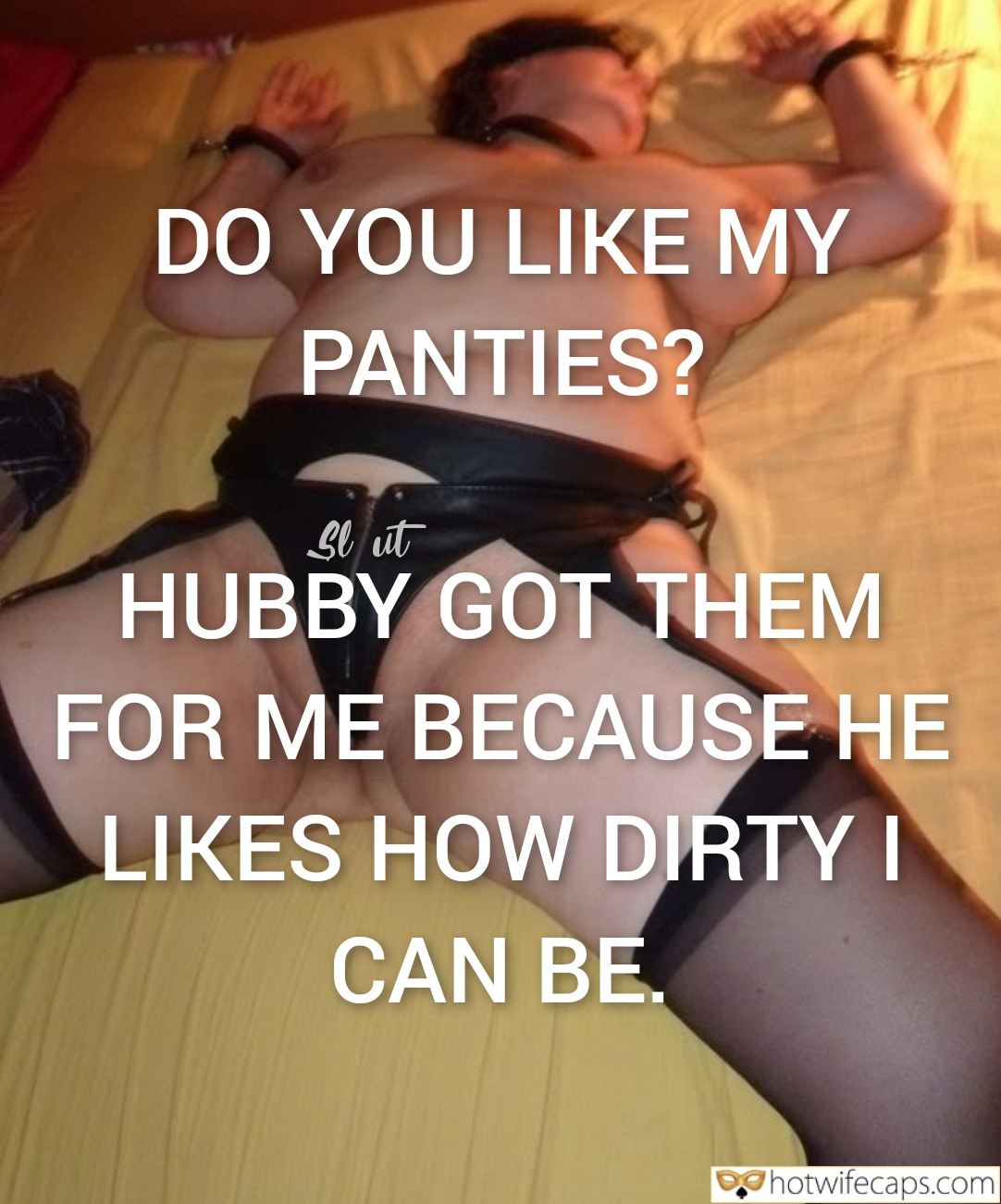 Wife Sharing Submitted by Users 🔥 Cuckold Stories Bull hotwife caption: A hotwife teases her partner in a bedroom setting, exploring power dynamics and intimacy. The scene highlights the thrill of sharing and the control she exerts. Do You Like My Panties? a Hotwife’s Intimate Confession