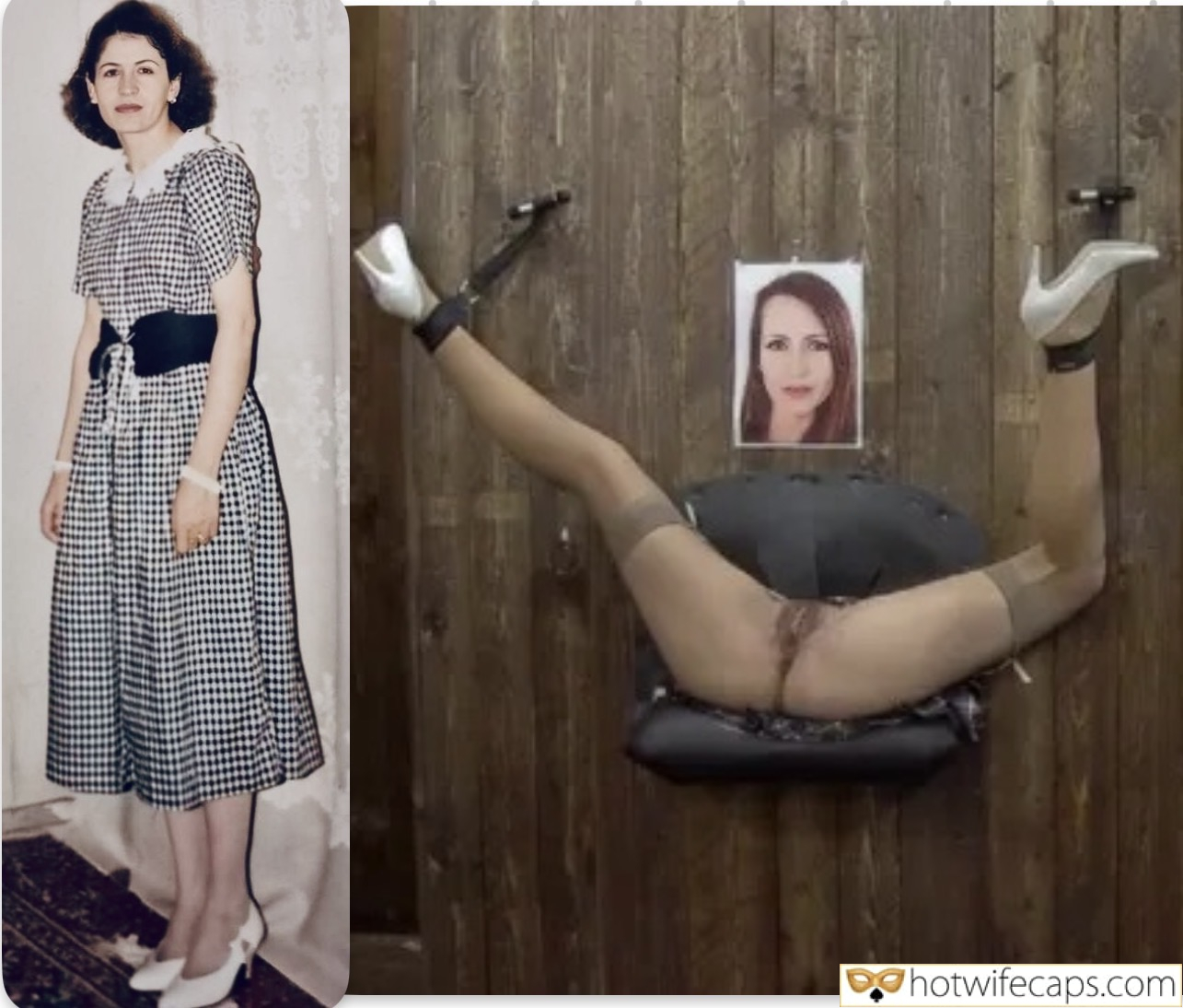 Wife Sharing Submitted by Users 🔥 Public Feet Cum Slut BBC hotwife caption: The consequences of my wife’s desires are laid bare before me, a stark contrast of her past and present. On the left, she stands in a simple black and white dress, a picture of innocence and restraint. But on the...