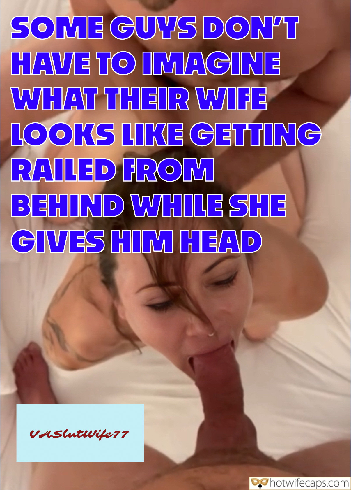 Wife Sharing Threesome Submitted by Users 🔥 Sexy Memes Humiliation Cum Slut Cuckold Stories Cheating Bigger Cock BBC Barefoot hotwife caption: SOME GUYS DON’T HAVE TO IMAGINE WHAT THEIR WIFE LOOKS LIKE GETTING RAILED FROM BEHIND WHILE SHE GIVES HIM HEAD VASlutwife 77 Watching Her Take It: My Slut-Wife’s Nightly Performance