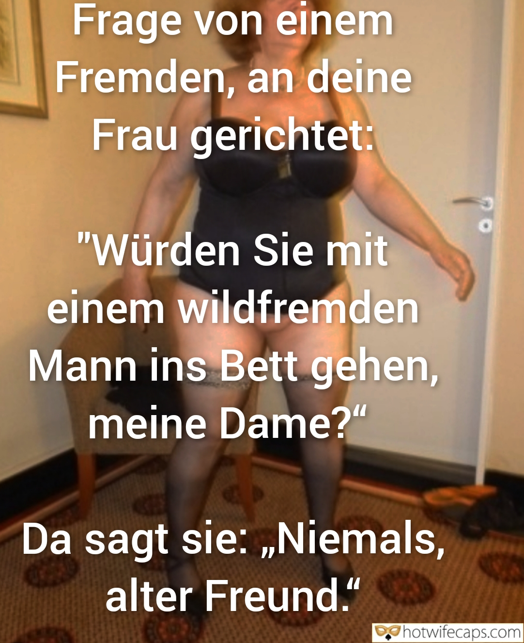 Tips Texts Submitted by Users 🔥 No Panties My Favorite Humiliation Getting Ready Flashing hotwife caption:  Juicy in all the right places! Chubby Slut in Black Lingerie