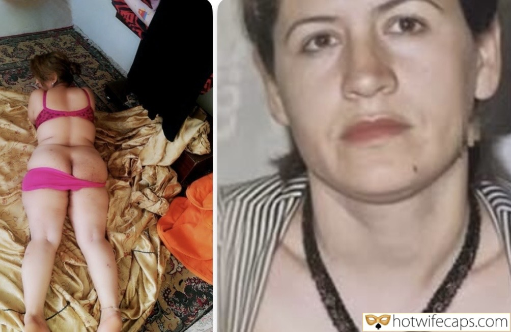 Wife Sharing Submitted by Users 🔥 Dogging Barefoot hotwife caption: A mature wife in a pink bikini is photographed bent over a bed, watched by a businessman in a striped shirt, highlighting a taboo hotwife scenario. My Wife’s Pink Bikini: A Daylight Businessman’s Delight