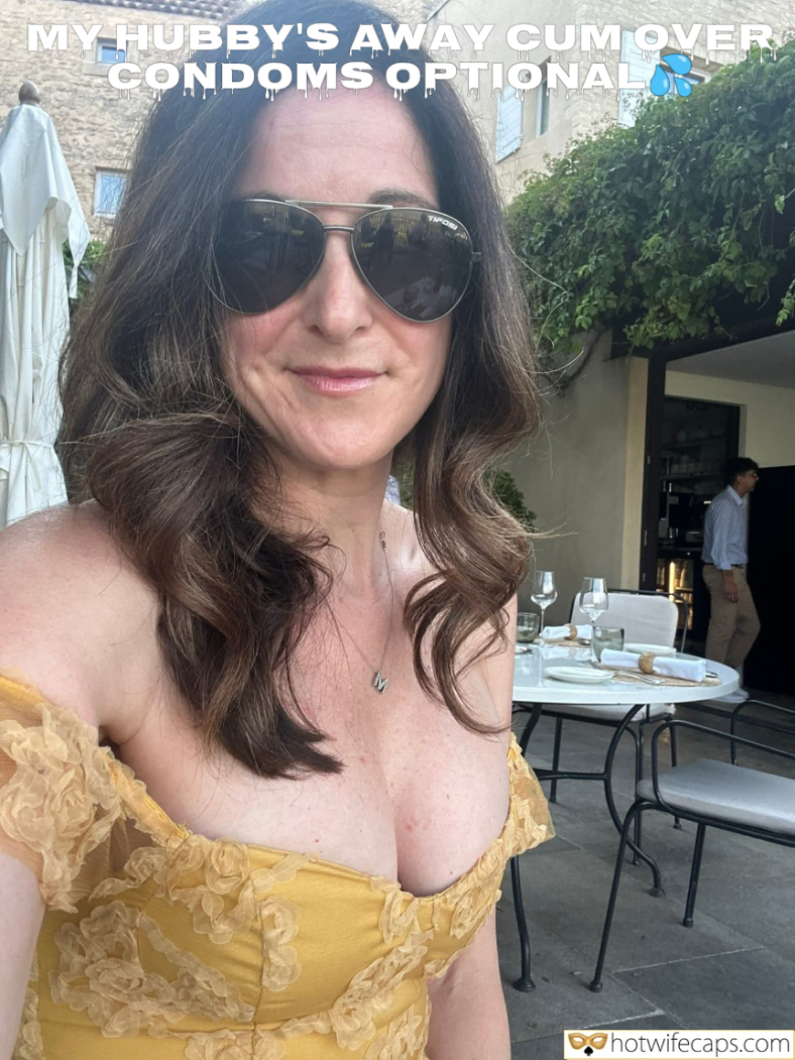 Wife Sharing Submitted by Users 🔥 Cum Slut Cheating hotwife caption: This Pussy is so pretty – it needs a crown! Hubbys Away, Cum Over, Condoms Optional