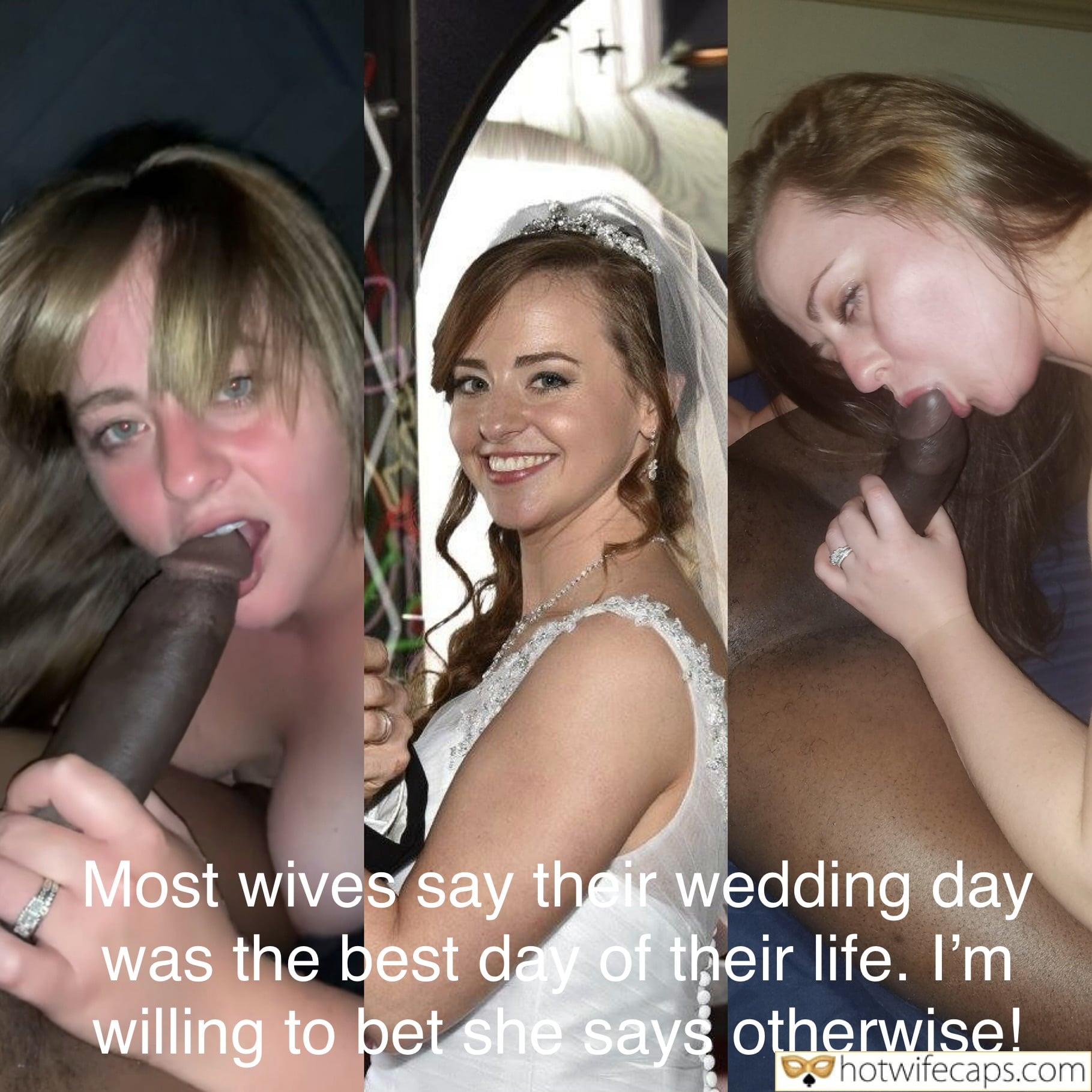 Submitted by Users 🔥 Blowjob Bigger Cock BBC hotwife caption: A hotwife reflects on the contrast between her wedding day and intimate moments, exploring themes of commitment and personal freedom through the lens of a si... Savoring Chocolate and Memories: A Hotwife’s Intimate Moment