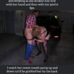 blowjob cum captions