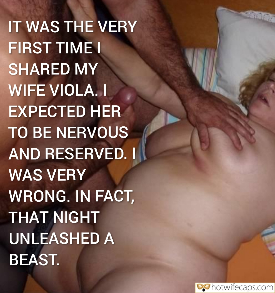 Wife Sharing Submitted by Users 🔥 Cuckold Stories Cheating Bull hotwife caption: A cuckold's first experience sharing his wife reveals unexpected passions and dynamics in a bedroom setting. A Cuckold’s First Night: Unleashing the Beast