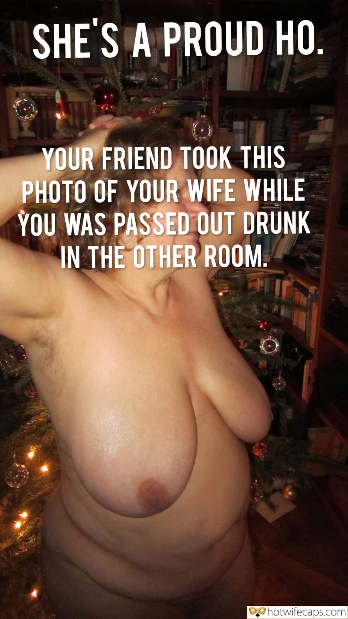 Wife Sharing Submitted by Users 🔥 Cuckold Stories Cheating Bull hotwife caption: A Christmas setting captures a wife's confident pose in a revealing photo taken by a friend while her husband was drunk and unaware. Did Your Friend Capture Her Secret Moment?