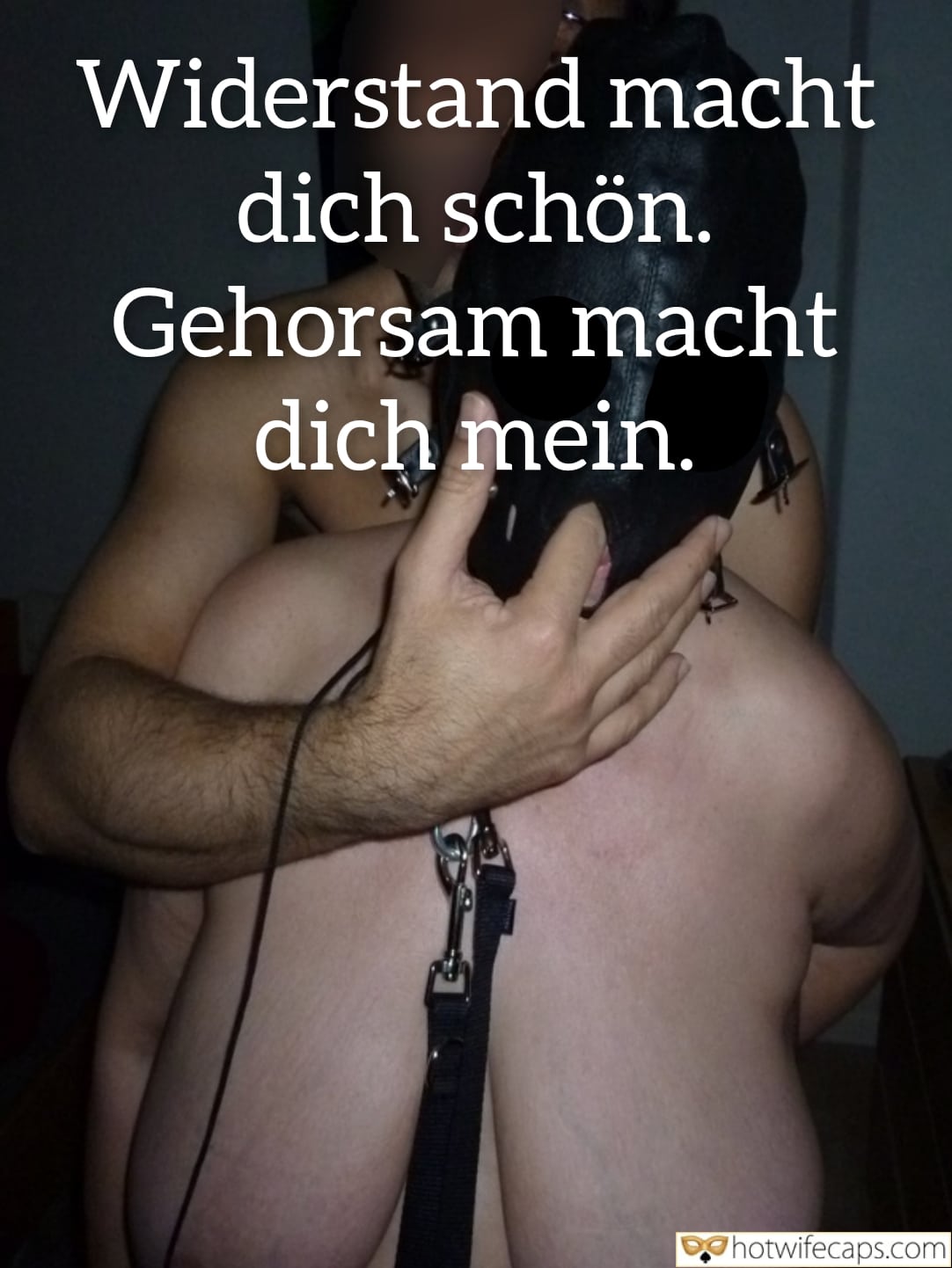Wife Sharing Submitted by Users 🔥 Cuckold Stories Bull hotwife caption: A hotwife explores submission and control in an intimate indoor setting, highlighting the psychological intensity of power dynamics and obedience. Submissive Pleasures: A Hotwife’s Indulgence