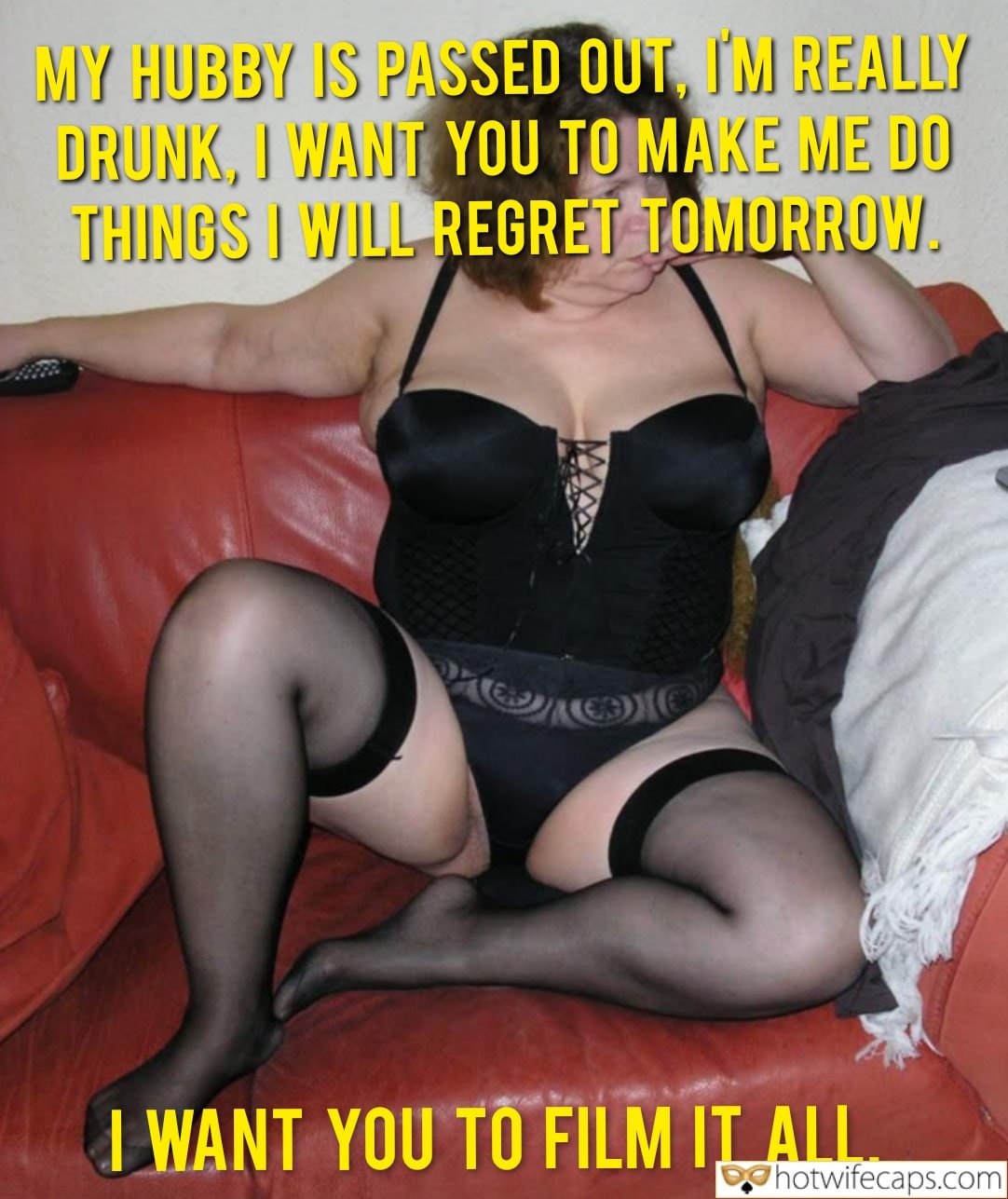 Wife Sharing Submitted by Users 🔥 Cuckold Stories Cheating Bull hotwife caption: Drunk hotwife spreads legs, exposing pussy for bull's pleasure. Husband unconscious, she records her humiliation, eager for rough sex and regret. A Drunken Night of Cuckold Humiliation