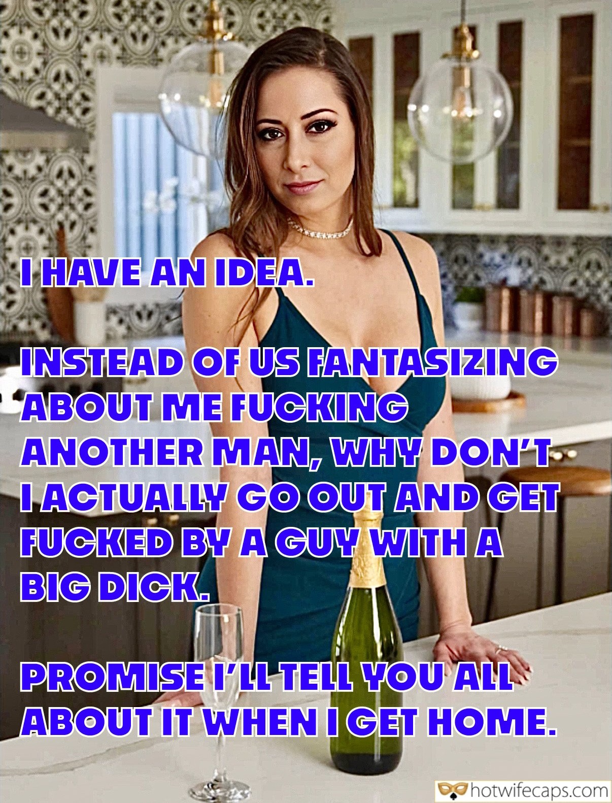 Wife Sharing Submitted by Users 🔥 Dirty Talk Cuckold Stories Challenges and Rules Bigger Cock hotwife caption: Wife challenges cuckold with bigger cock, demanding he watch as she prepares for her lover. Explores humiliation and submission in a cuckold relationship. My Wife’s Bulging Cock Challenge: Cuckold’s Humiliation