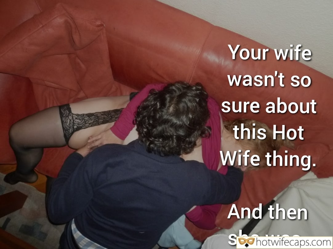 Wife Sharing Submitted by Users 🔥 Cuckold Stories Bull hotwife caption: A cuckold watches his wife spread on a red couch, her ass exposed as her partner fingers her pussy. The scene captures a moment of submission and control, hi... Saturday Night Submission: Cuck’s Wife Spread and Fingered