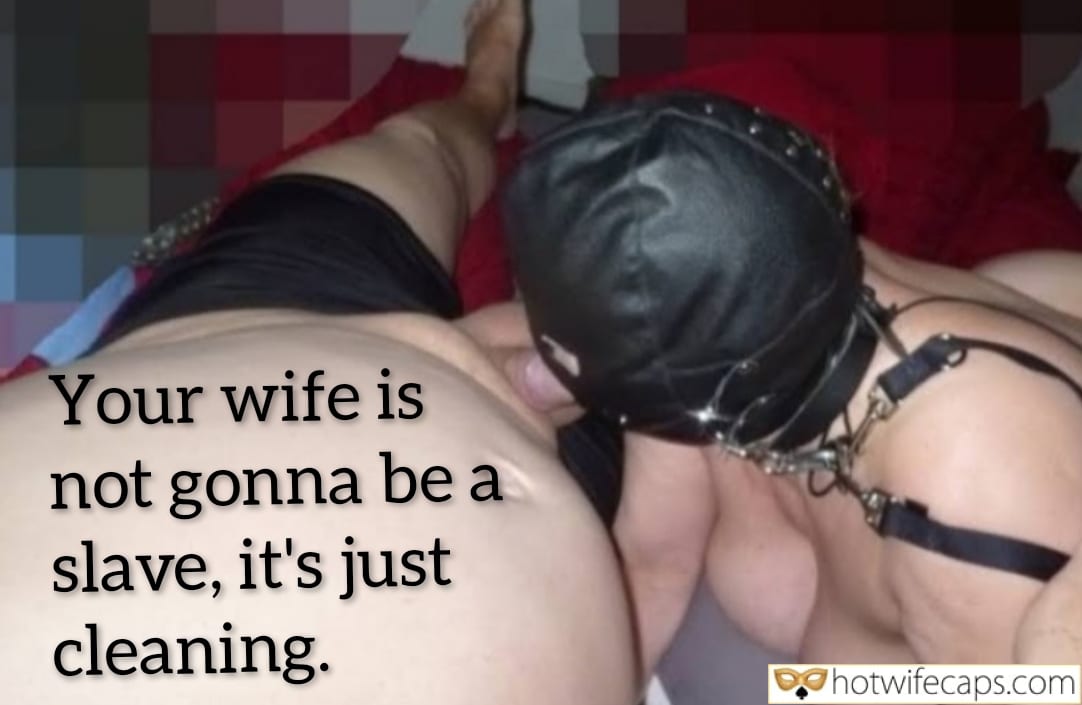 Wife Sharing Submitted by Users 🔥 Cuckold Stories Bull Bottomless hotwife caption: A hotwife in leather and thong teases her cuckold husband, bent over with her ass exposed, highlighting the power dynamic in their bedroom. Bent Over & Begging: My Hotwife’s Leather Ass Tease