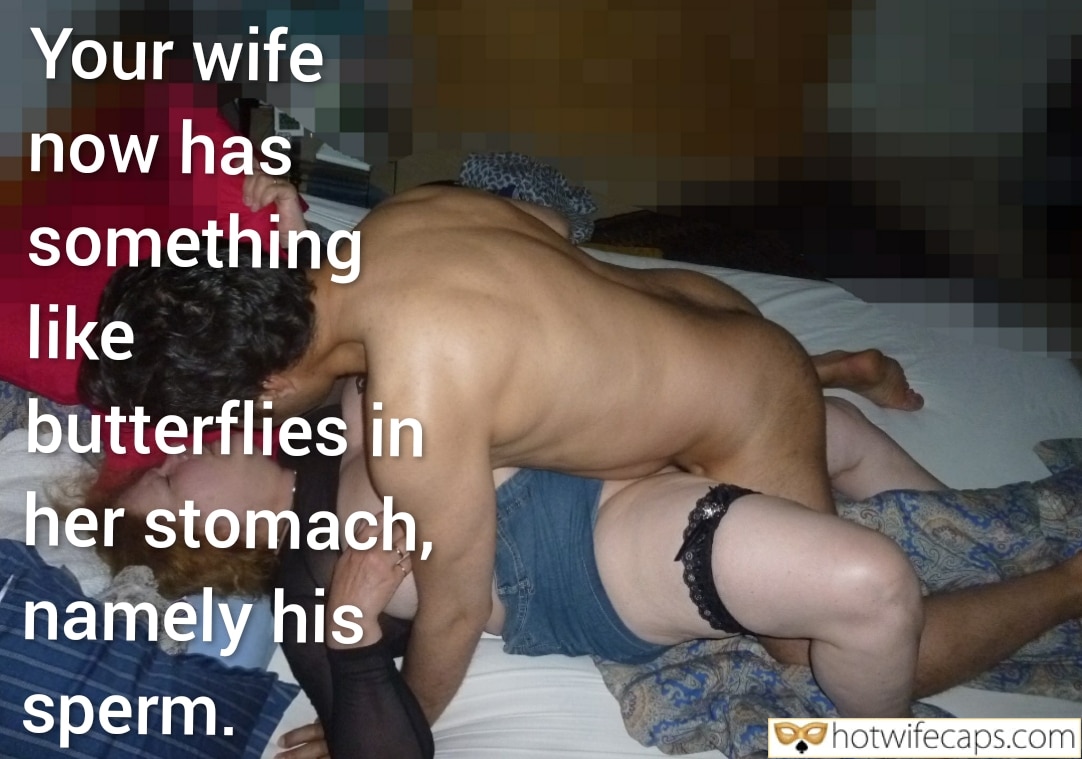 Wife Sharing Submitted by Users 🔥 Cuckold Stories Creampie Bull hotwife caption: A passionate encounter unfolds in a bedroom setting, featuring a muscular man and a curvy woman engaged in deep missionary-style sex on a bed with white sheets. Who’s the Bull That Left Her With a Creampie?