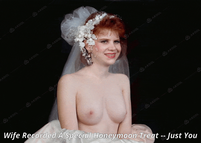 Wife Sharing Submitted by Users 🔥 Public Humiliation hotwife caption: Cheri, a hotwife on honeymoon, poses topless in a wedding dress, skirt hiked up, for her husband's camera. Her large breasts and playful expression highlight... Hotwife’s Honeymoon Surprise: Husband Records Her Naked Tease
