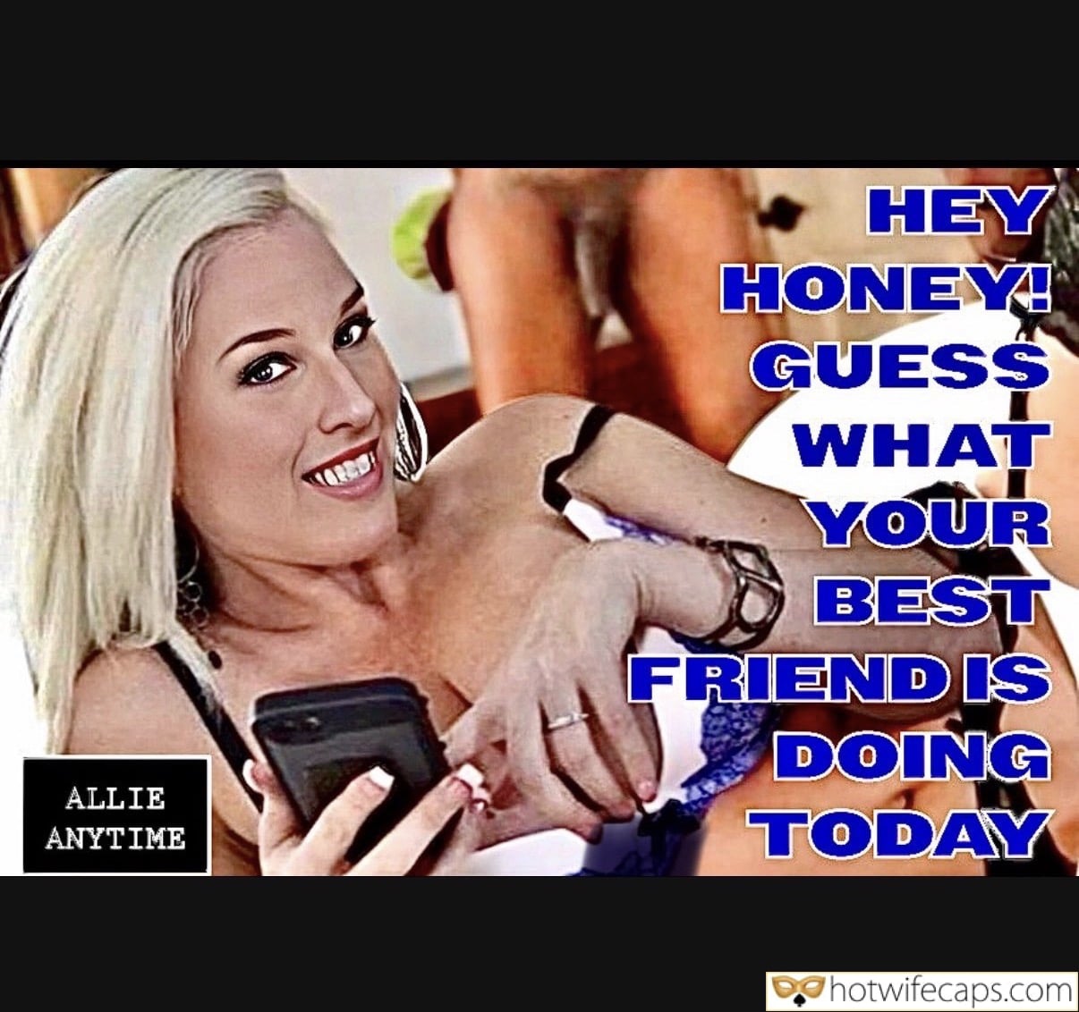 Submitted by Users 🔥 Friends Cum Slut Cuckold Stories Cheating hotwife caption: Hotwife receives flirty message from friend, hinting at a day of sexual adventure. Cuckold dynamic explored through teasing text exchange. Hotwife Teases Cuck With Friend’s Flirty Message