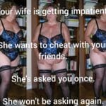 slutwife challenge captions