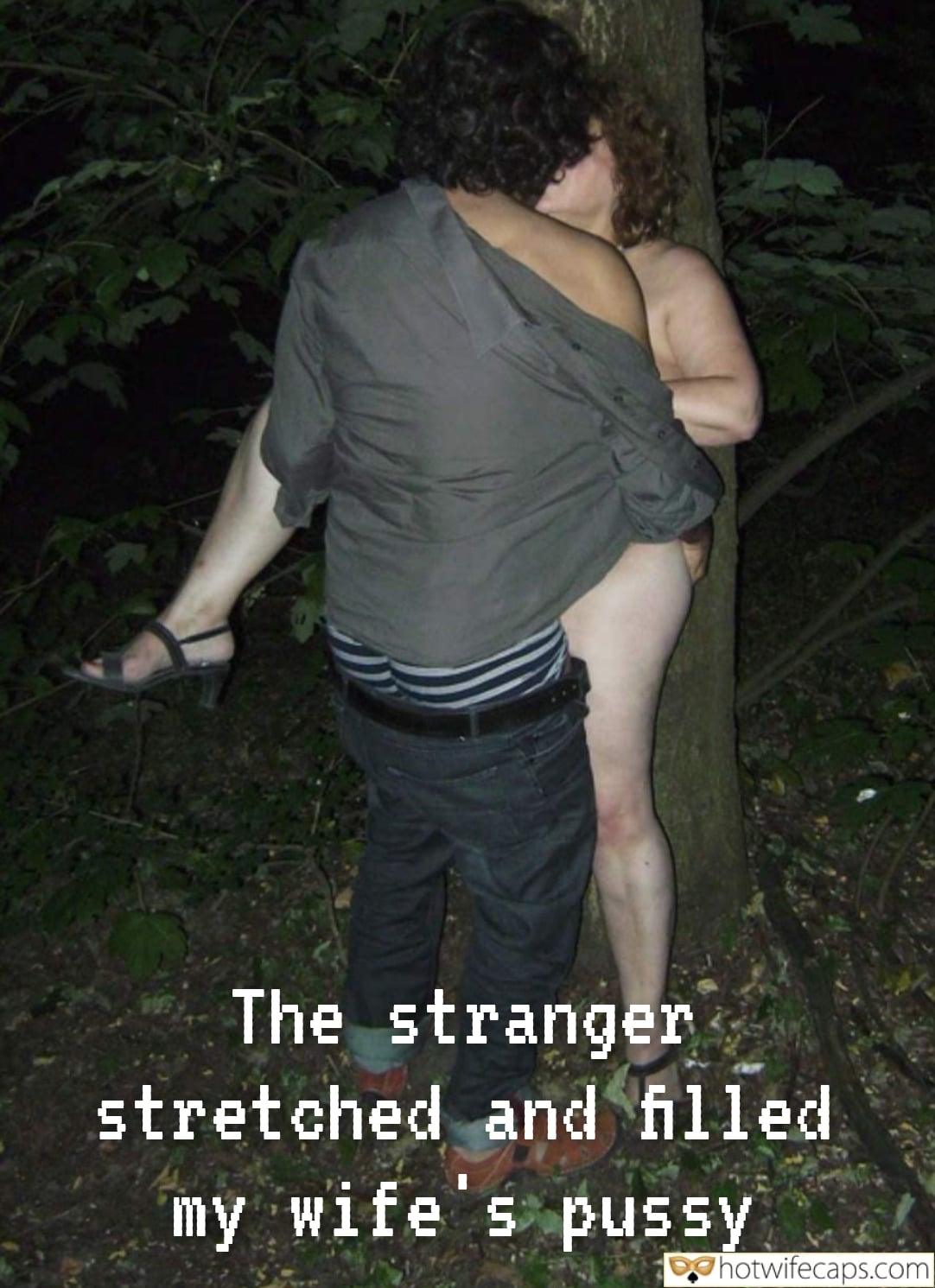 Wife Sharing Submitted by Users 🔥 Cum Slut Cuckold Stories Creampie Cheating Bull Bottomless Bigger Cock hotwife caption: Hotwife experiences intense pleasure as a stranger's larger cock fills her completely while her husband watches, highlighting the power dynamic and humiliation. My Husband’s Bull Fills Me Completely While He Watches