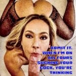 cock whore captions