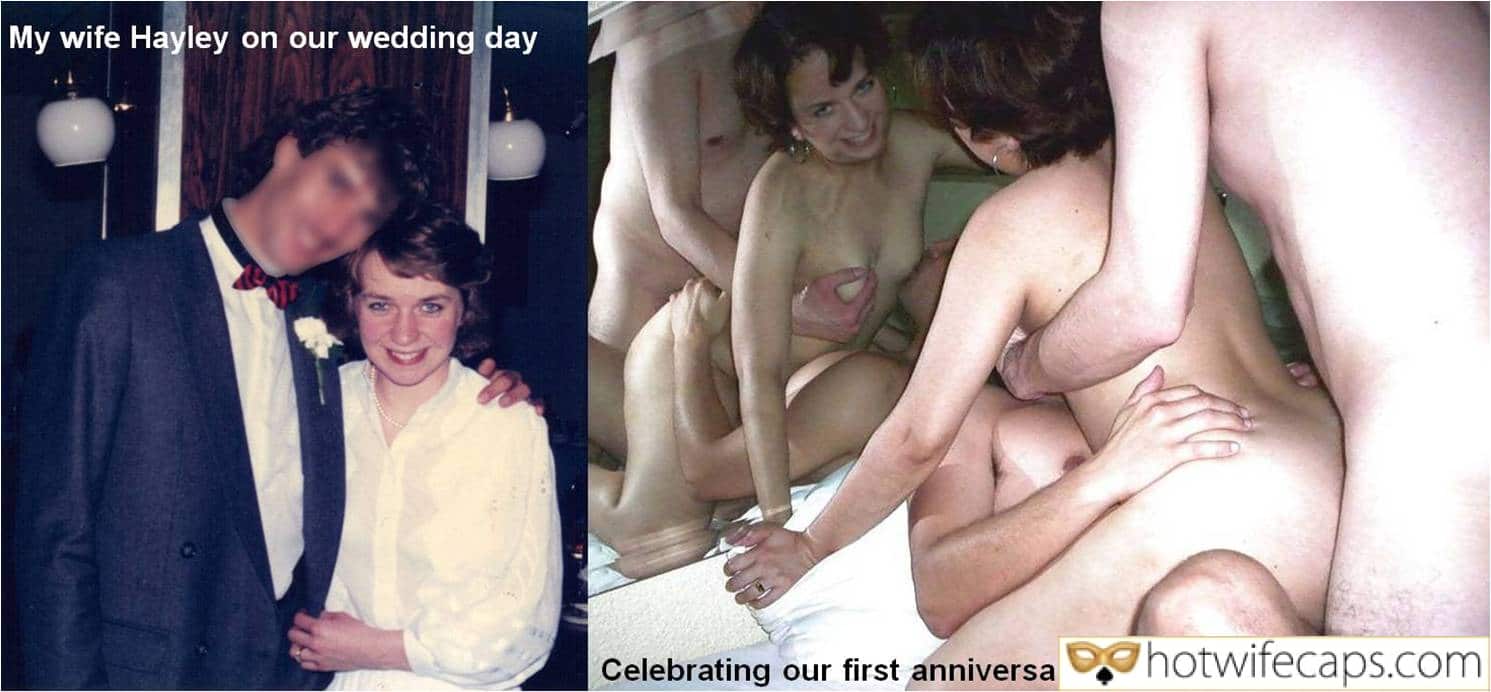 Wife Sharing Threesome Submitted by Users 🔥 Group Sex hotwife caption: Wife's first anniversary surprise: a wild group sex fuckfest with multiple partners, intense pleasure, and raw passion. Wife’s First Anniversary Surprise: A Wild Group Sex Fuckfest
