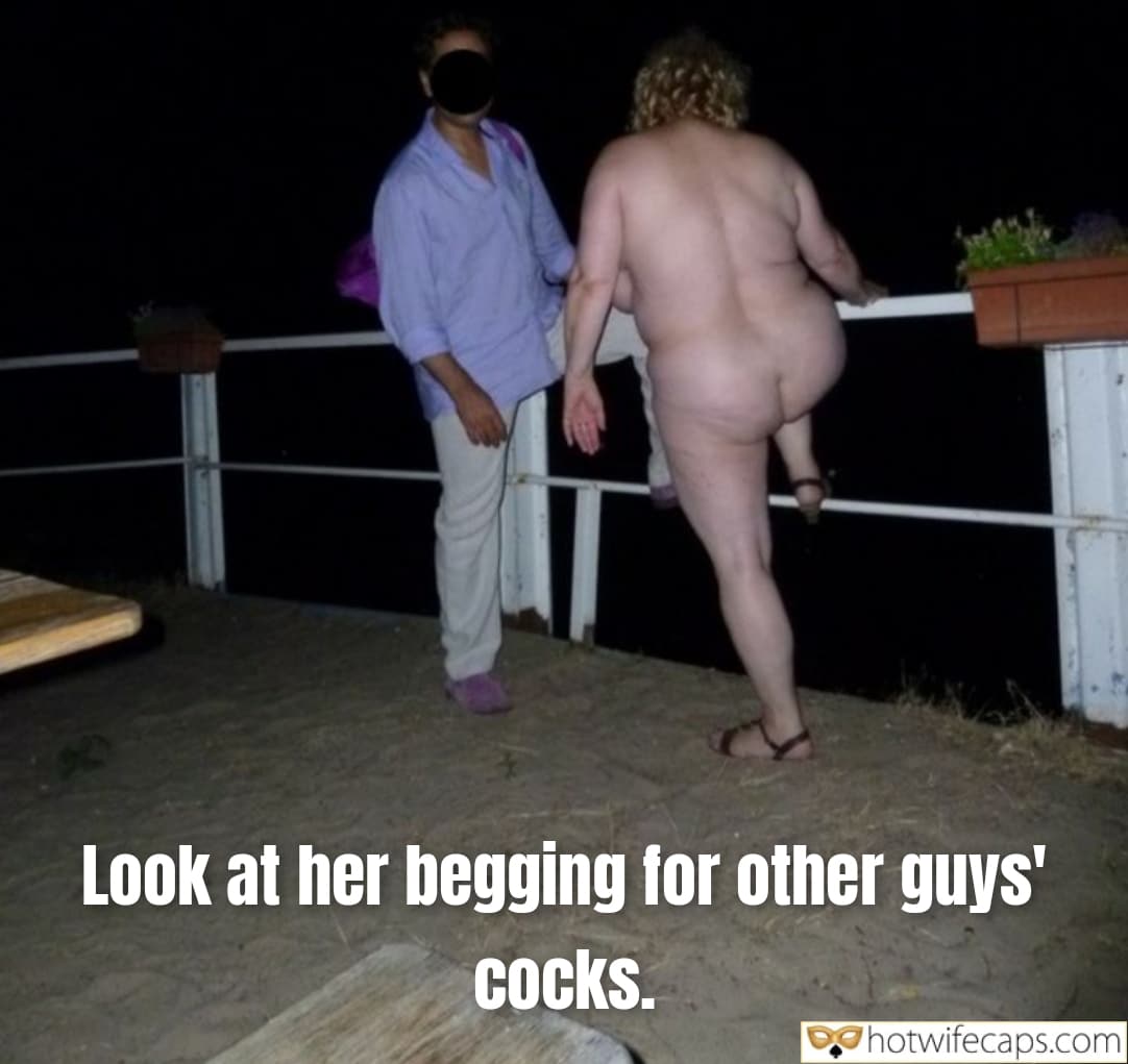 Wife Sharing Vacation Submitted by Users 🔥 Public Cuckold Stories Cheating Bull Bottomless hotwife caption: Wife bends over, ass spread, begging for other men's cocks in a public cuckold fantasy. Nighttime Cuckold Fantasy: Wife Begging for Other Men’s Cocks